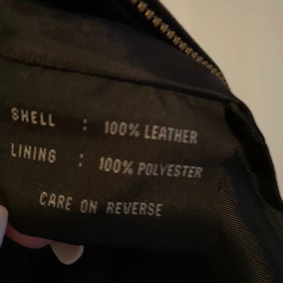 Van Heusen leather jacket - Picture 5 of 6